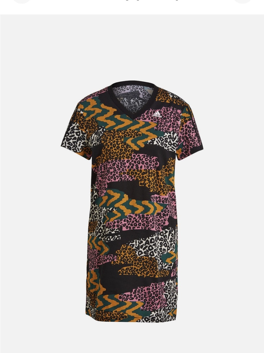 Adidas X Farm Rio leopard dress